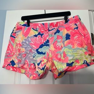 Lilly Pulitzer Ocean View Shorts Playa Hermosa XL